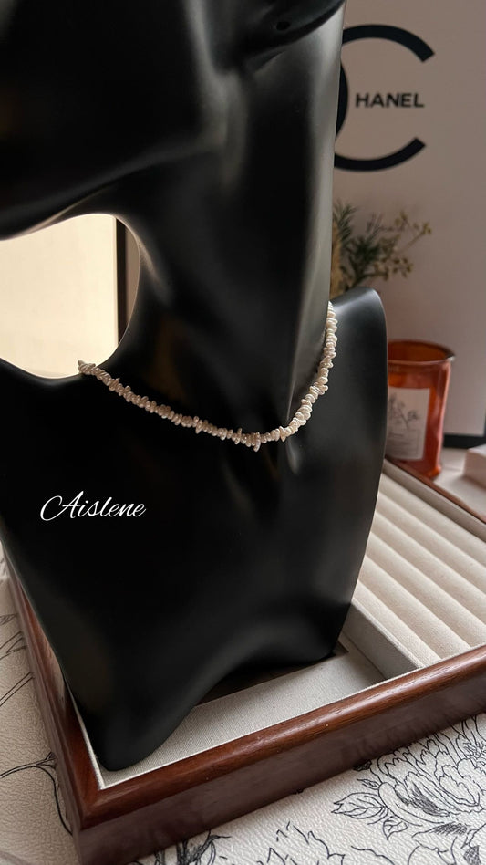 keshi freshwater pearl necklace